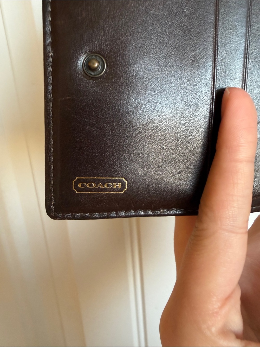 Coach Mini Soho Wallet with Rivets - Picture 8 of 9